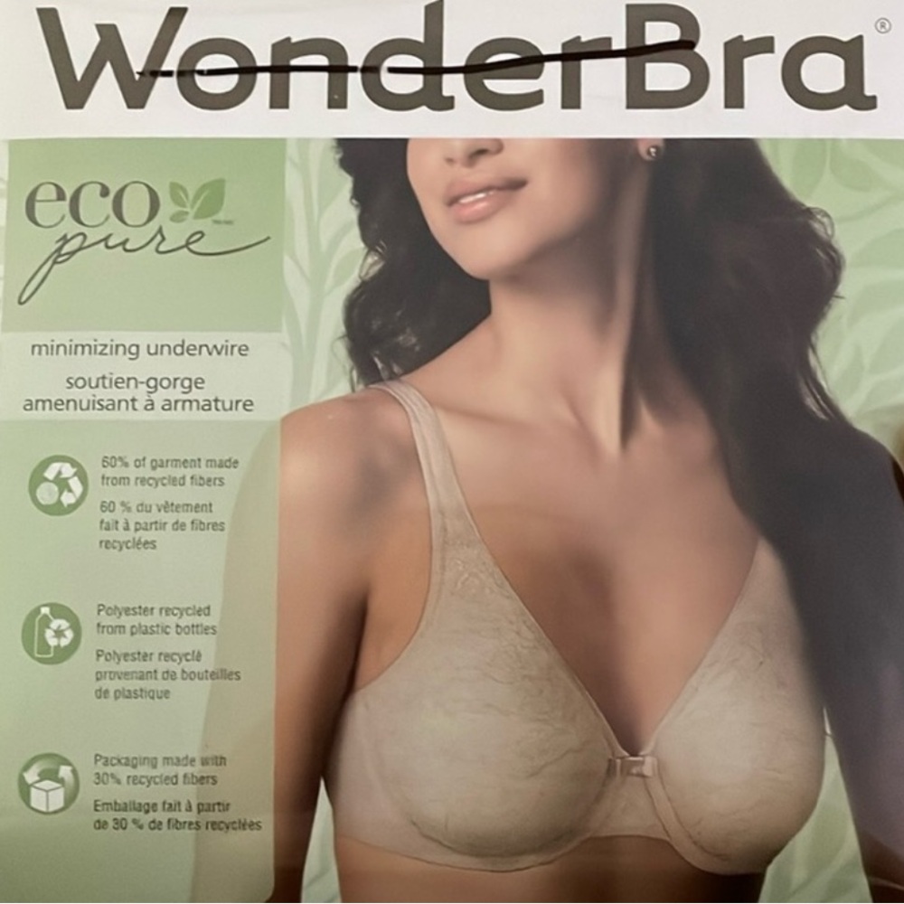 WonderBra Eco Pure Minimizing Bra